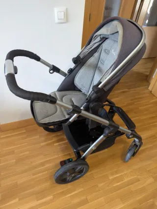 Carrito Bebé Silver Cross Wave Gris