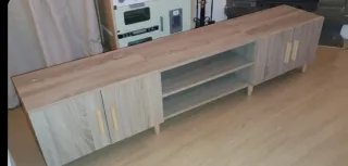 Mueble TV Madera Sonoma 180x31.5x40cm