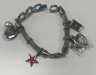 Tommy Hilfiger, pulsera acero con abalorios