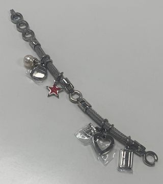 Tommy Hilfiger, pulsera acero con abalorios