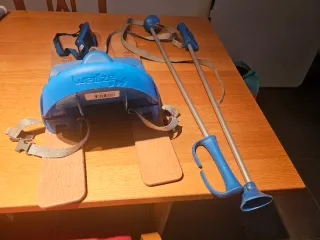 Trineo y esquís 2 en 1 para bebé