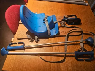 Trineo y esquís 2 en 1 para bebé