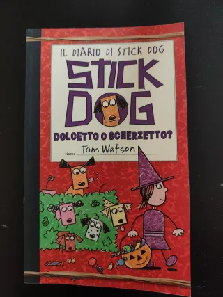 Stick dog fumetto -Dolcetto scherzetto
