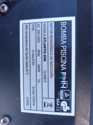 Depuradora y Bomba Piscina