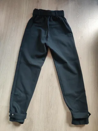 Pantalón NUEVO negro tobillero taillored XS 34 S36