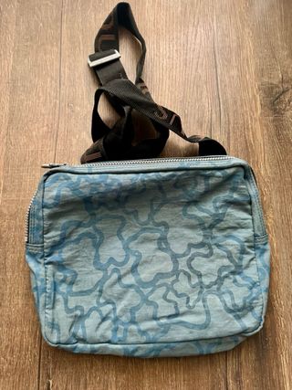 Bolso Tous azul y gris