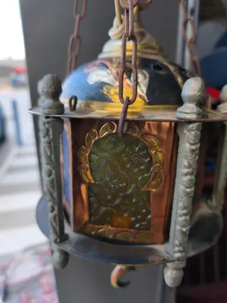 Farolillo marroquí antiguo