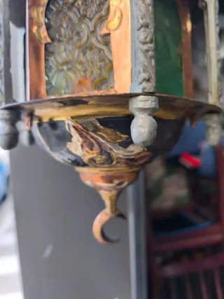 Farolillo marroquí antiguo