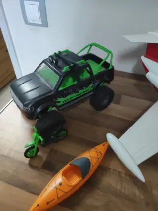 Playmobil: Coche, Avión, Moto y Comisaría