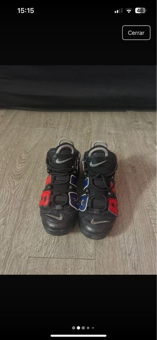 Zapatillas Nike Air More Uptempo (Rojas y Azules)