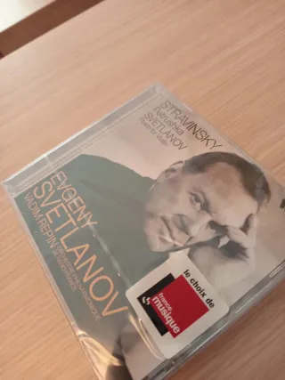 CD Clásico Stravinsky Petrushka Evgeny Svetlanov