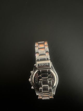 Reloj Hugo Boss Cronógrafo Azul y Plateado