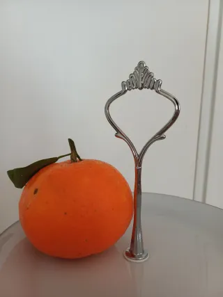 Expositor frutas, repostería. Frutero dos alturas