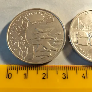 2 Monete Tedesche 10 Euro Argento