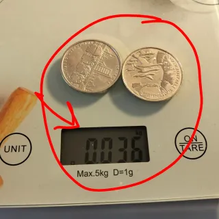 2 Monete Tedesche 10 Euro Argento