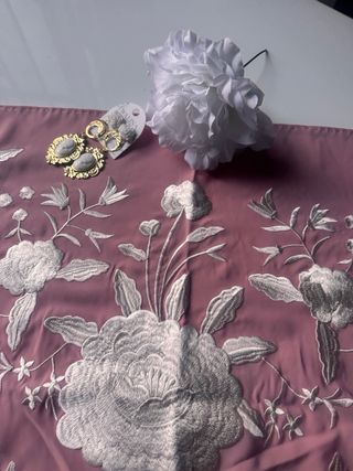 Manton Flamenca Mujer