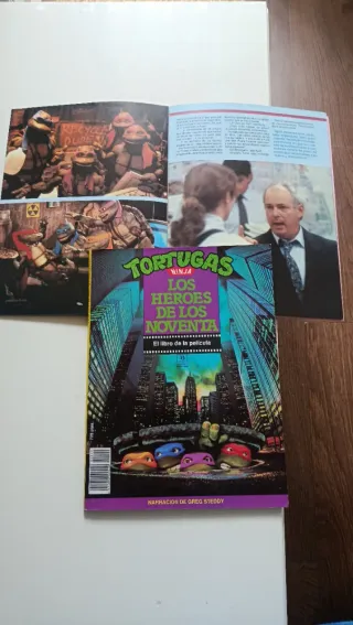 Libri Tartarughe Ninja Film 1 e 2