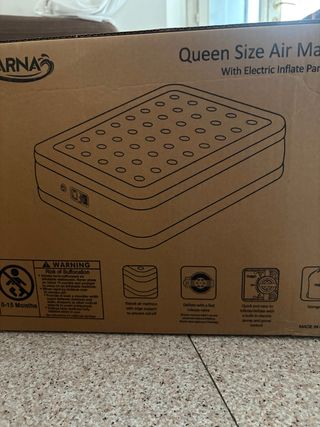 Materasso ad aria autogonfiante Zearna per 2 perso