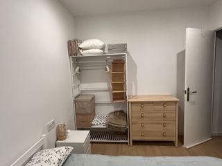 Organizador colgante, rosa con velcro. 85x26cm