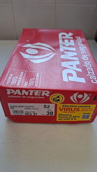 Zapatos de seguridad Panther