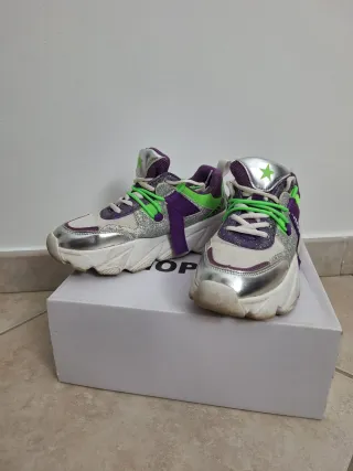 Scarpe donna Shop Art viola/argento