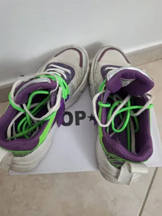 Scarpe donna Shop Art viola/argento