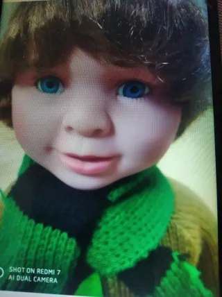 Muñeco de porcelana colección nuevo en su caja. Mi