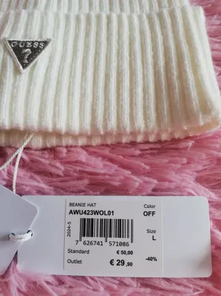 Berretto invernale Guess bianco