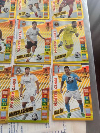 Colección Cromos Adrenalyn Master Class
