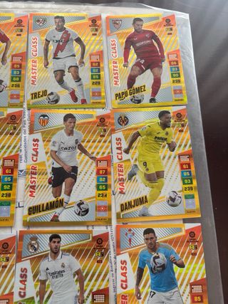 Colección Cromos Adrenalyn Master Class