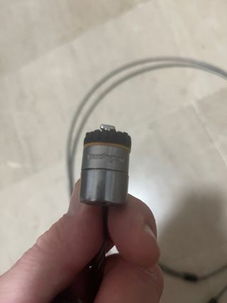 2 Cables de seguridad acero portátil/monitor