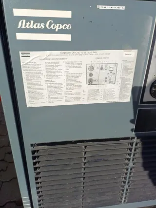 2 Compresores Atlas Copco GA18 + 1 Secador