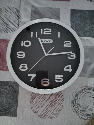 2 Relojes de pared redondo decoración