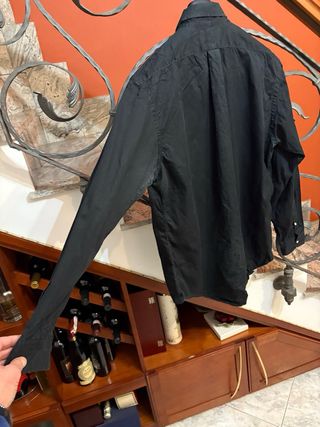 Camicia Polo Ralph Lauren Nera Cotone Uomo