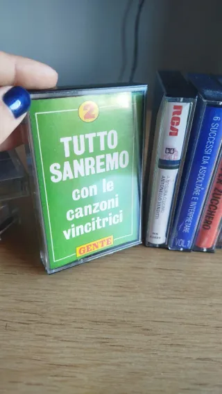 Lotto 12 musicassette vintage