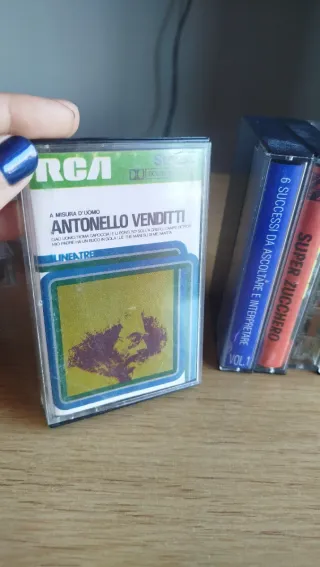 Lotto 12 musicassette vintage