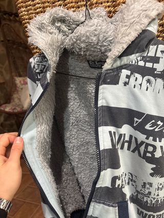 Chaqueta Chi Long con pelo Talla 14