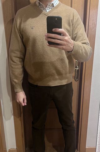 Jersey GANT Pico Beige Talla L