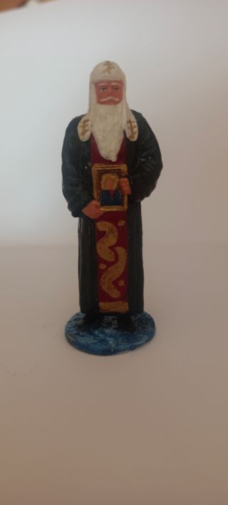 Figura plomo 54mm religioso