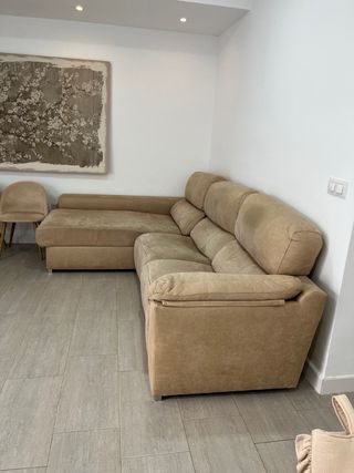 Sofá Chaiselongue Relax Eléctrico 3 Plazas