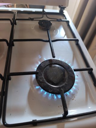 Cocina de gas con horno