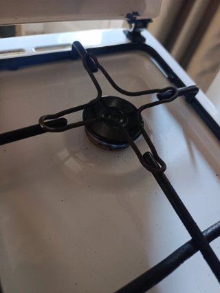 Cocina de gas con horno