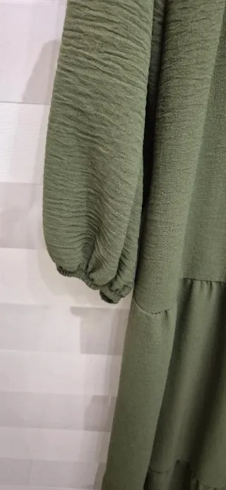 Vestito donna verde militare