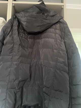 Chaqueta acolchada hombre negra