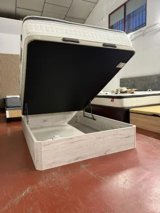 Canapé Madera Blanco Ártico 135x190