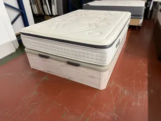 Canapé Madera Blanco Ártico 135x190