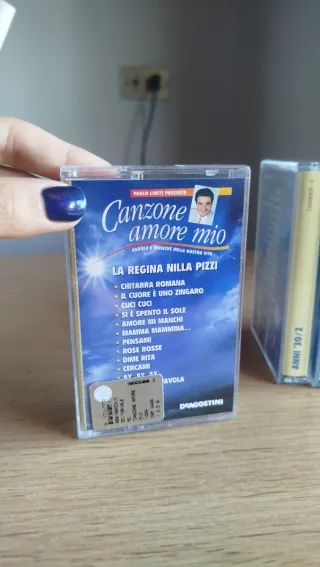 Lotto 11 musicassette vintage