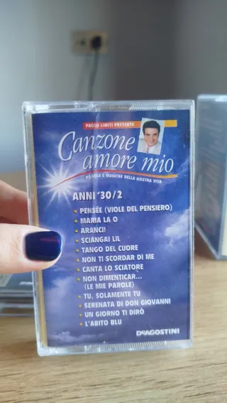Lotto 11 musicassette vintage