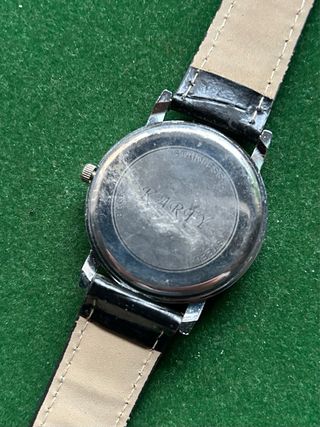 Reloj KARXY Cuarzo Negro y Plateado