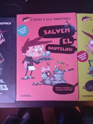 Colección de libros de l'agus i els monstres